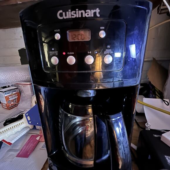 Cuisinart DCC-500 Coffee Maker Black 12cup Digital - Picture 4 of 14